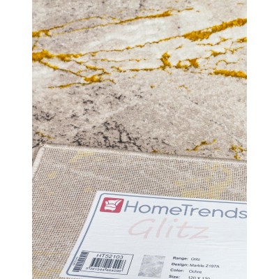 Glitz Marble Ochre Rug - Various Sizes | Murphy Furniture