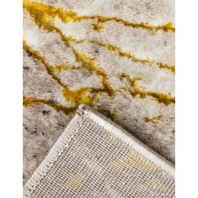 Glitz Marble Ochre Rug - Various Sizes | Murphy Furniture