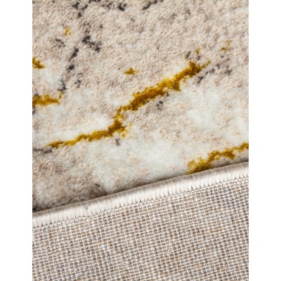 Glitz Marble Ochre Rug - Various Sizes | Murphy Furniture