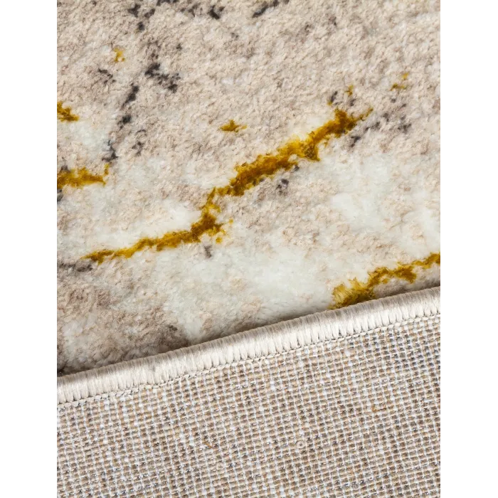 Glitz Marble Ochre Rug - Various Sizes | Murphy Furniture