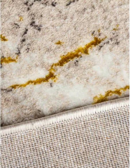 Glitz Marble Ochre Rug - Various Sizes | Murphy Furniture