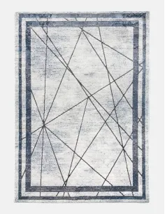 Glitz Art Deco Blue Rug - Various Sizes | Murphy Furniture 2