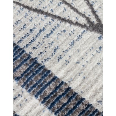 Glitz Art Deco Blue Rug - Various Sizes | Murphy Furniture
