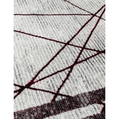Glitz Art Deco Red Rug - Various Sizes | Murphy Furniture