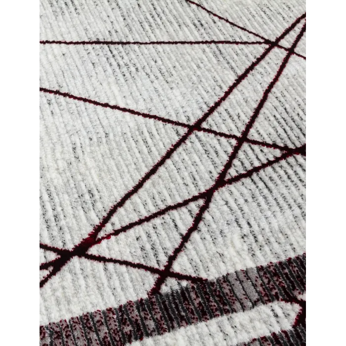 Glitz Art Deco Red Rug - Various Sizes | Murphy Furniture