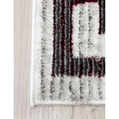 Glitz Art Deco Red Rug - Various Sizes | Murphy Furniture