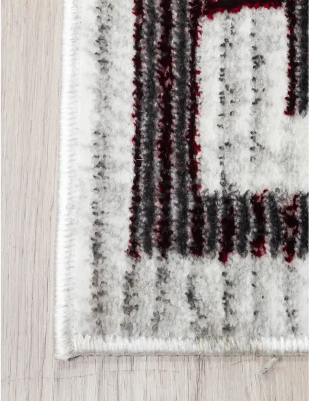 Glitz Art Deco Red Rug - Various Sizes | Murphy Furniture