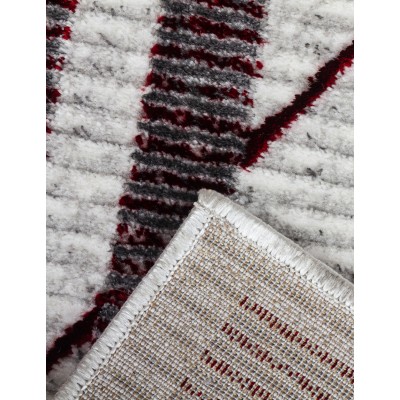 Glitz Art Deco Red Rug - Various Sizes | Murphy Furniture