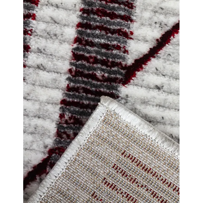 Glitz Art Deco Red Rug - Various Sizes | Murphy Furniture