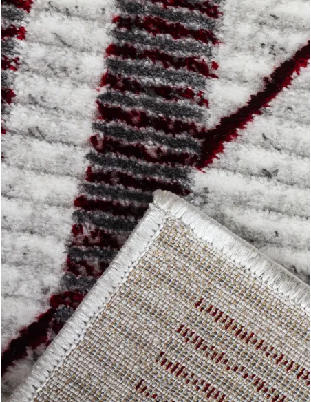 Glitz Art Deco Red Rug - Various Sizes | Murphy Furniture