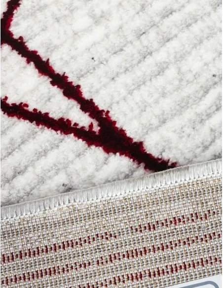 Glitz Art Deco Red Rug - Various Sizes | Murphy Furniture