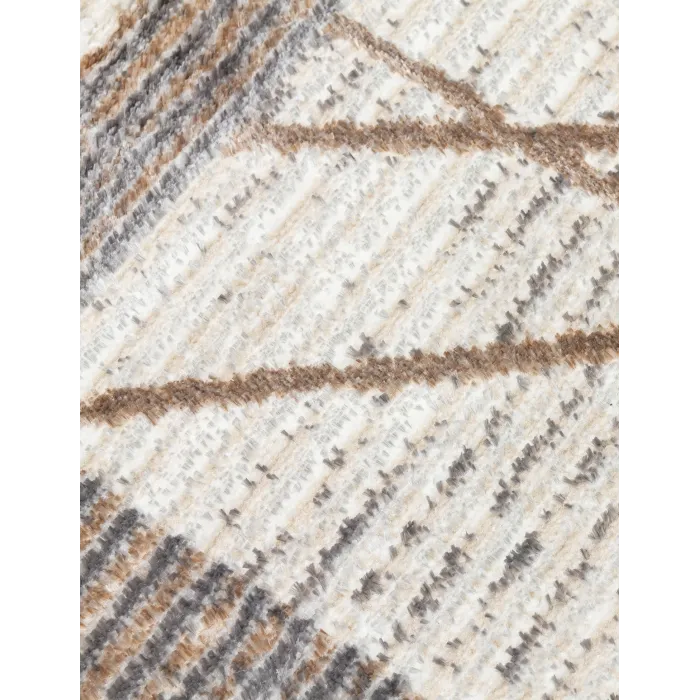 Glitz Art Deco Rug Beige - Various Sizes | Murphy Furniture