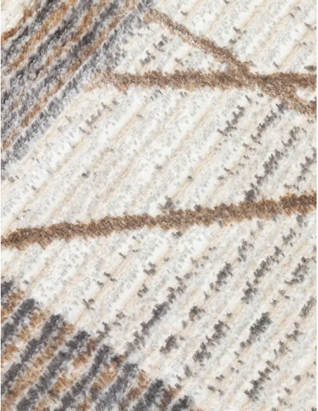 Glitz Art Deco Rug Beige - Various Sizes | Murphy Furniture
