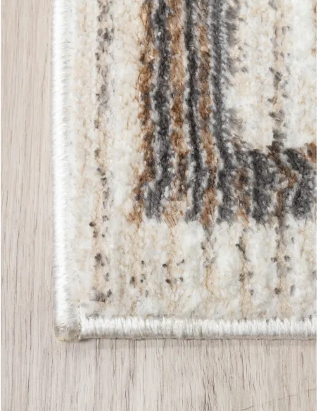 Glitz Art Deco Rug Beige - Various Sizes | Murphy Furniture