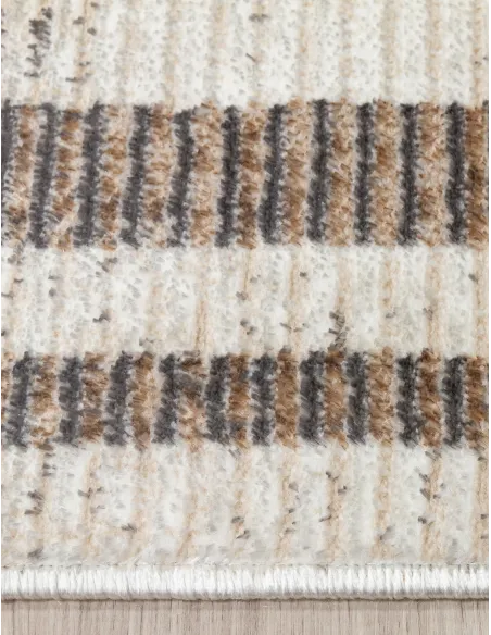 Glitz Art Deco Rug Beige - Various Sizes | Murphy Furniture