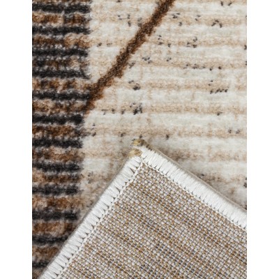 Glitz Art Deco Rug Beige - Various Sizes | Murphy Furniture
