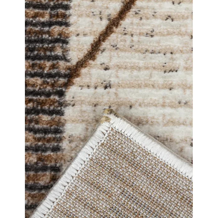 Glitz Art Deco Rug Beige - Various Sizes | Murphy Furniture