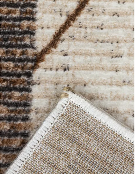 Glitz Art Deco Rug Beige - Various Sizes | Murphy Furniture