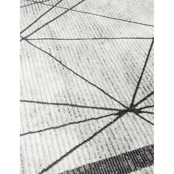 Glitz Art Deco Grey Rug - Various Sizes | Murphy Furniture