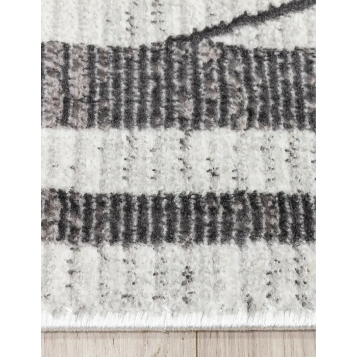 Glitz Art Deco Grey Rug - Various Sizes | Murphy Furniture