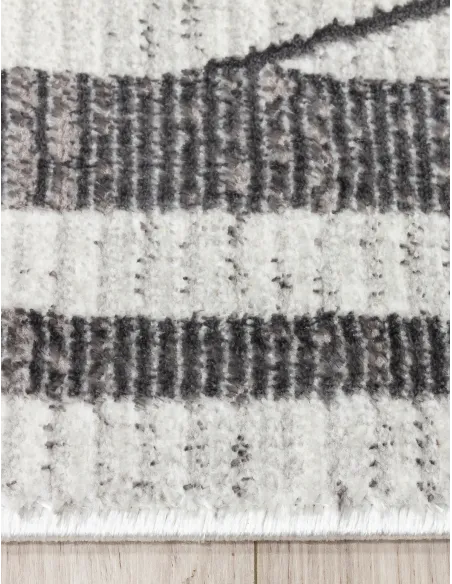 Glitz Art Deco Grey Rug - Various Sizes | Murphy Furniture