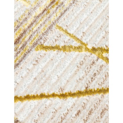 Glitz Art Deco Ochre Rug - Various Sizes | Murphy Furniture