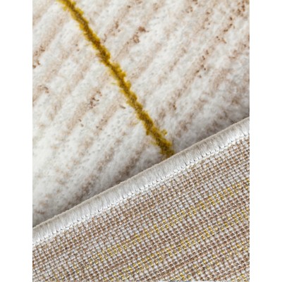 Glitz Art Deco Ochre Rug - Various Sizes | Murphy Furniture