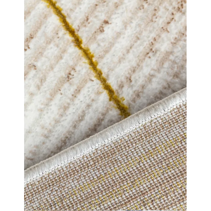Glitz Art Deco Ochre Rug - Various Sizes | Murphy Furniture