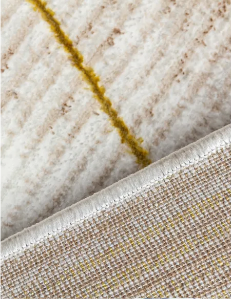 Glitz Art Deco Ochre Rug - Various Sizes | Murphy Furniture