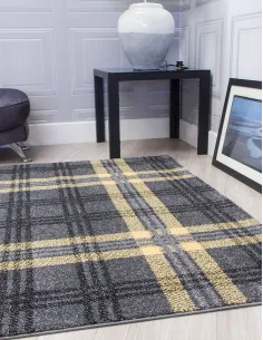 Glendale Grey/Yellow Rug - Various Sizes | Murphy Furniture 2