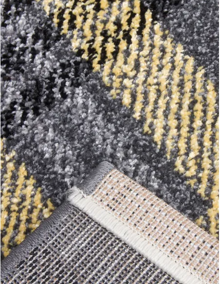 Glendale Grey/Yellow Rug - Various Sizes | Murphy Furniture