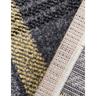 Glendale Grey/Yellow Rug - Various Sizes | Murphy Furniture