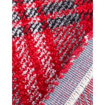 Glendale Red/Grey Rug - Various Sizes | Murphy Furniture
