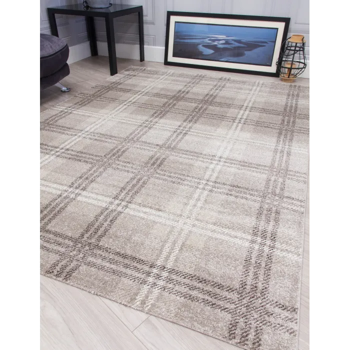 Glendale Beige Rug - Various Sizes | Murphy Furniture