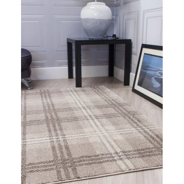 Glendale Beige Rug - Various Sizes | Murphy Furniture