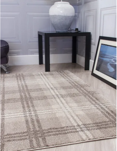 Glendale Beige Rug - Various Sizes | Murphy Furniture