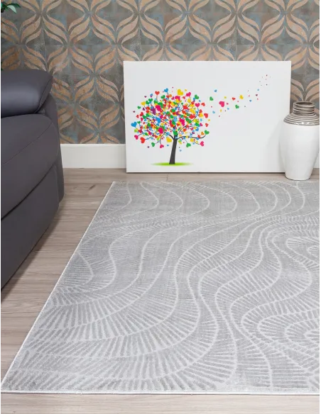 Elements Zahara Grey Rug - Various Sizes | Murphy Furniture
