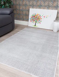 Elements Crisscross Grey Rug - Various S | Murphy Furniture