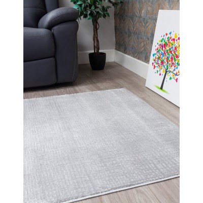 Elements Crisscross Grey Rug - Various S | Murphy Furniture
