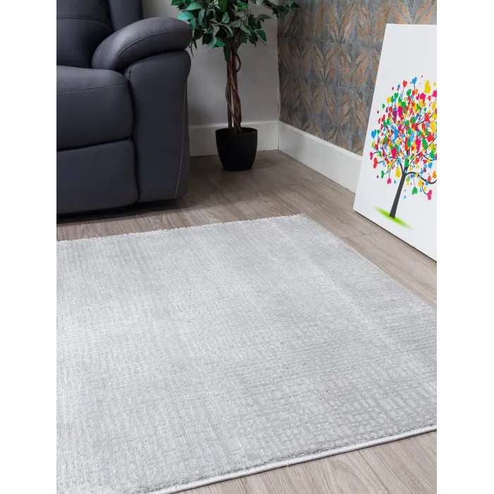 Elements Crisscross Grey Rug - Various S | Murphy Furniture