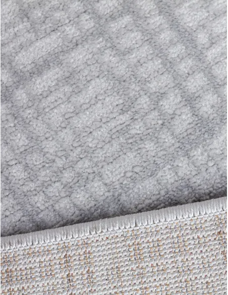 Elements Crisscross Grey Rug - Various S | Murphy Furniture