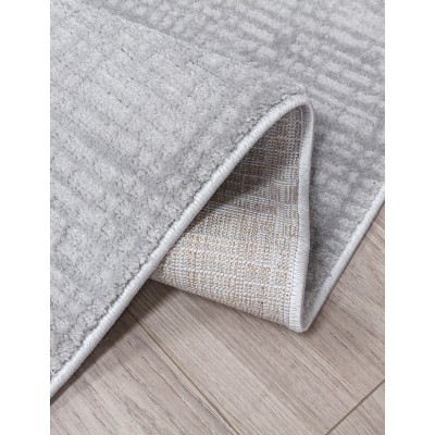 Elements Crisscross Grey Rug - Various S | Murphy Furniture