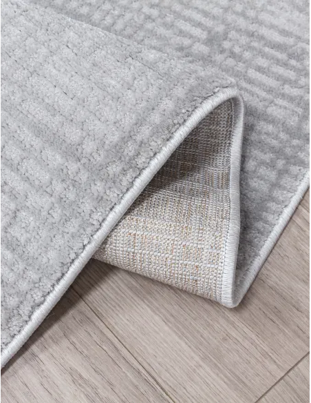 Elements Crisscross Grey Rug - Various S | Murphy Furniture