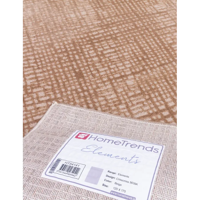 Elements Crisscross Beige Rug - Various | Murphy Furniture