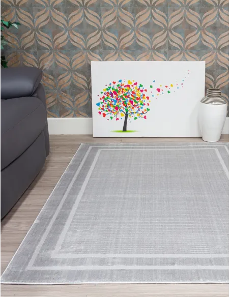 Elements Frontier Grey Rug - Various Siz | Murphy Furniture