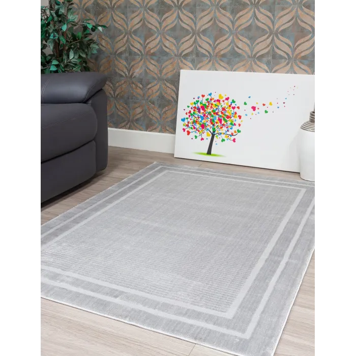 Elements Frontier Grey Rug - Various Siz | Murphy Furniture