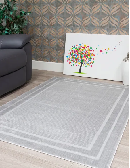 Elements Frontier Grey Rug - Various Siz | Murphy Furniture