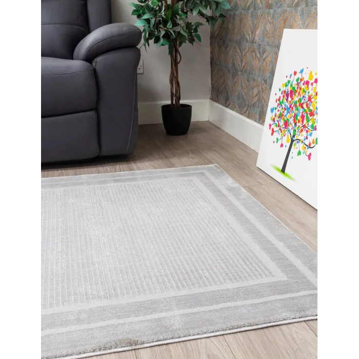 Elements Frontier Grey Rug - Various Siz | Murphy Furniture