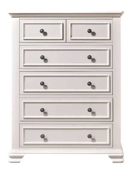 Charlotte Chest - White | Murphy Furniture