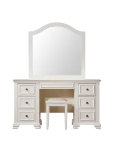 Charlotte Dressing Table - White | Murphy Furniture